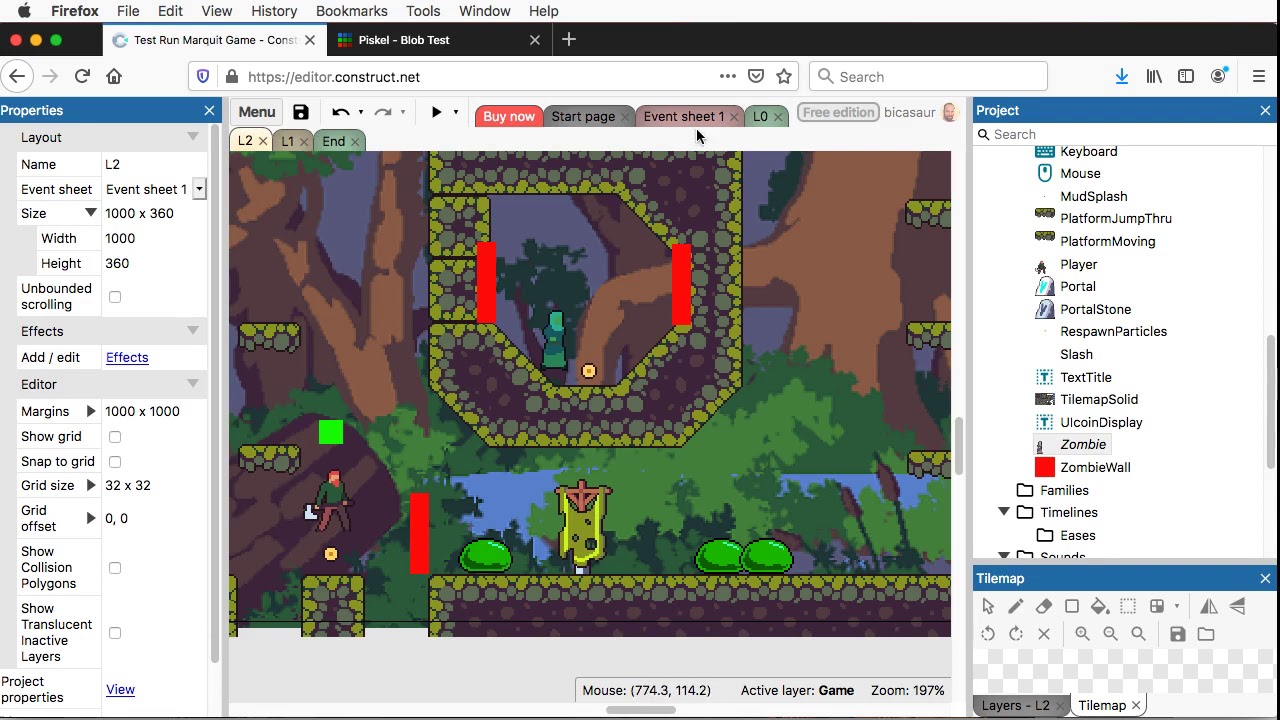Construct 3: pt20 - Adding the New Enemy