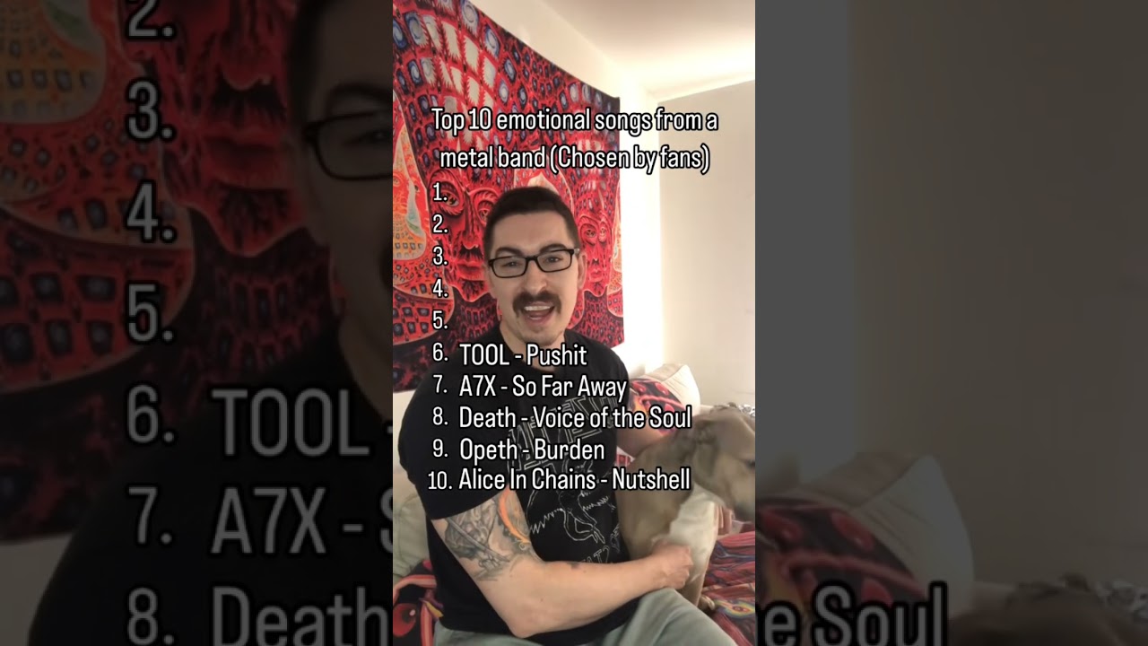 Top 10 emotional songs from a metal band
