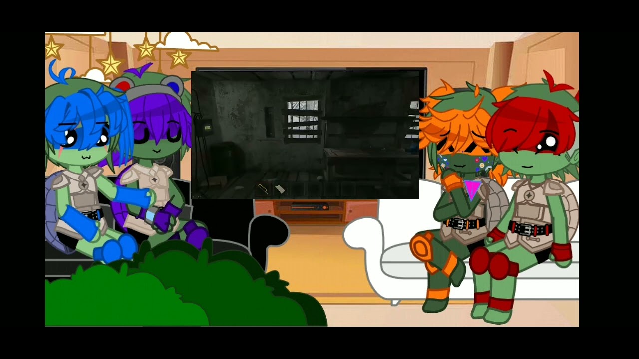 Реакция на Донни как Валера Гостео#rotmnt #donnie #leo #mikey #raphael