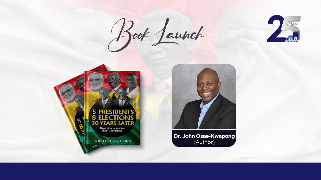 Launch of Dr. John Osae-Kwapong's book titled, 