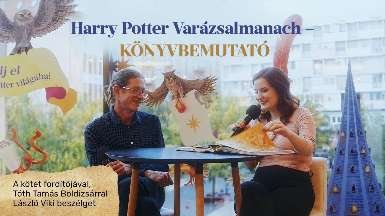 Harry Potter Varázsalmanach – Könyvbemutató