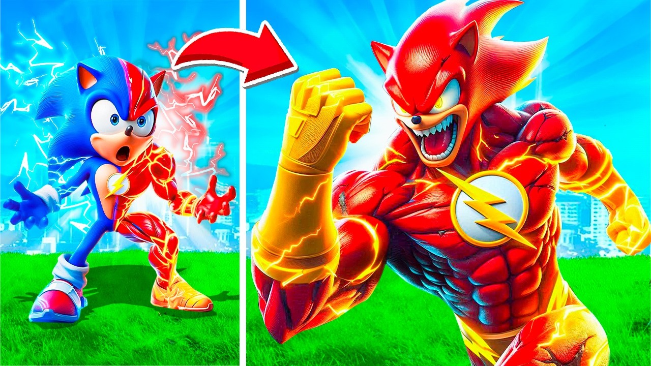 Mejora a FLASH SONIC en GTA 5!