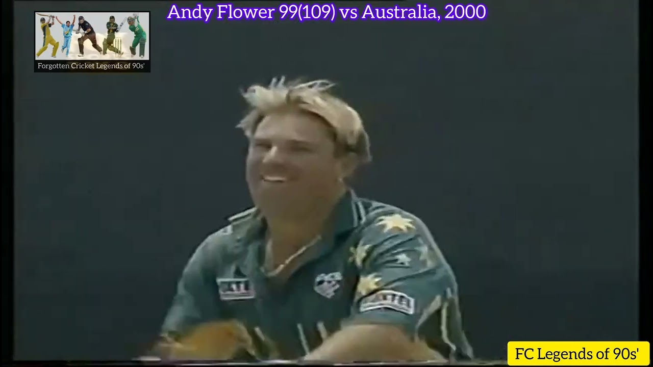 Andy Flower 32nd ODI Fifty