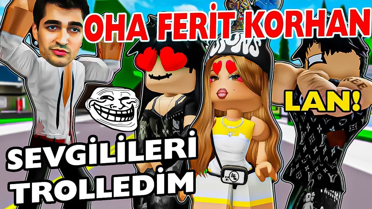 FERİT KORHAN OLUP SEVGİLİ ARAYANLARI TROLLEDİM😂(Brookhaven 🏡Rp))