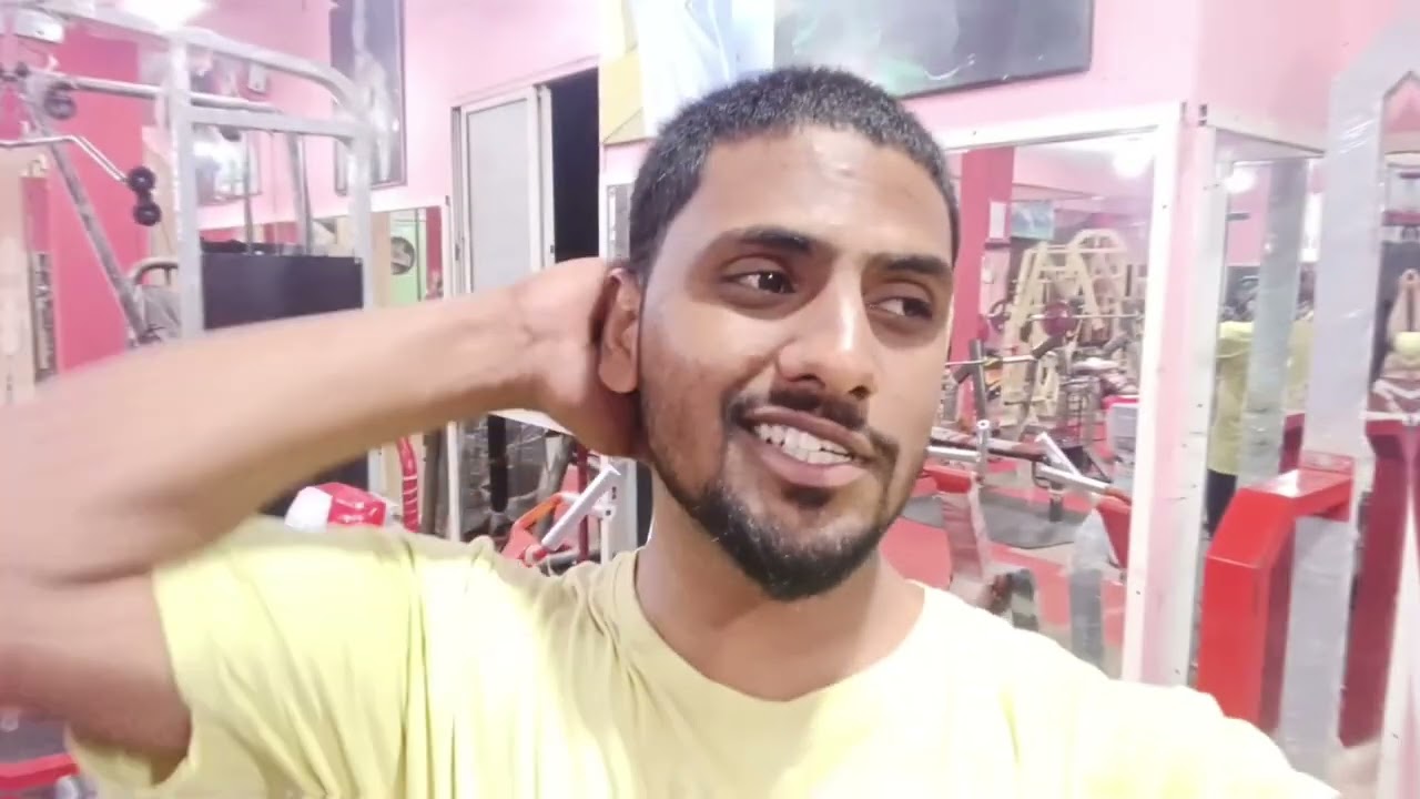 Competation with my gym buddy 