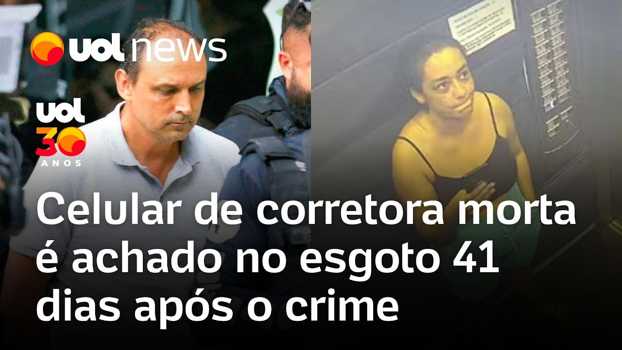 Corretora morta por síndico: celular de Daiane é encontrado no esgoto 41 dias depois do crime