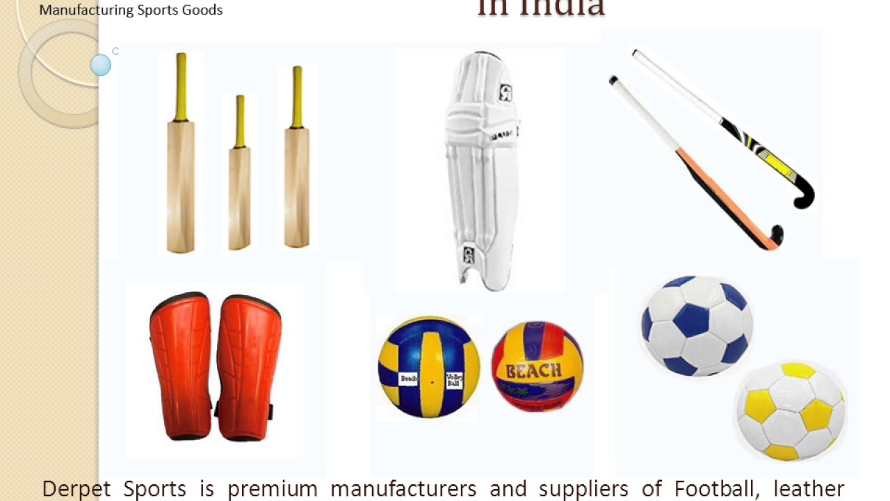 Sports Goods Manufacturers in India