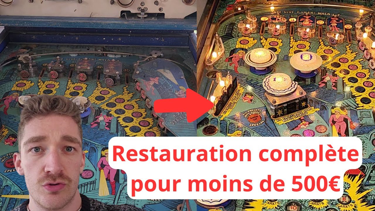 Restauration d’un Gottlieb Pink Panther : étape par étape (partie 1)