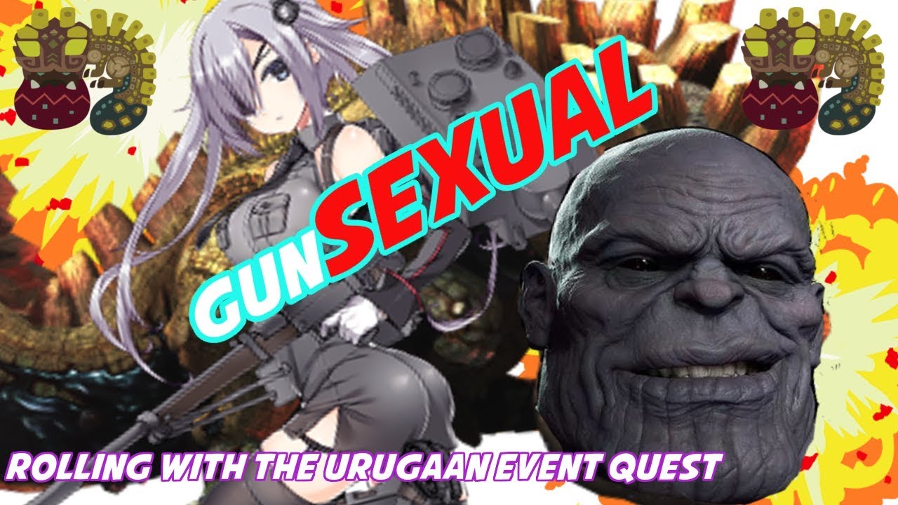 Monster Hunter World Uragaan | Event Quest. 2 Urugaans. 1 HBG. gunSEXUAL