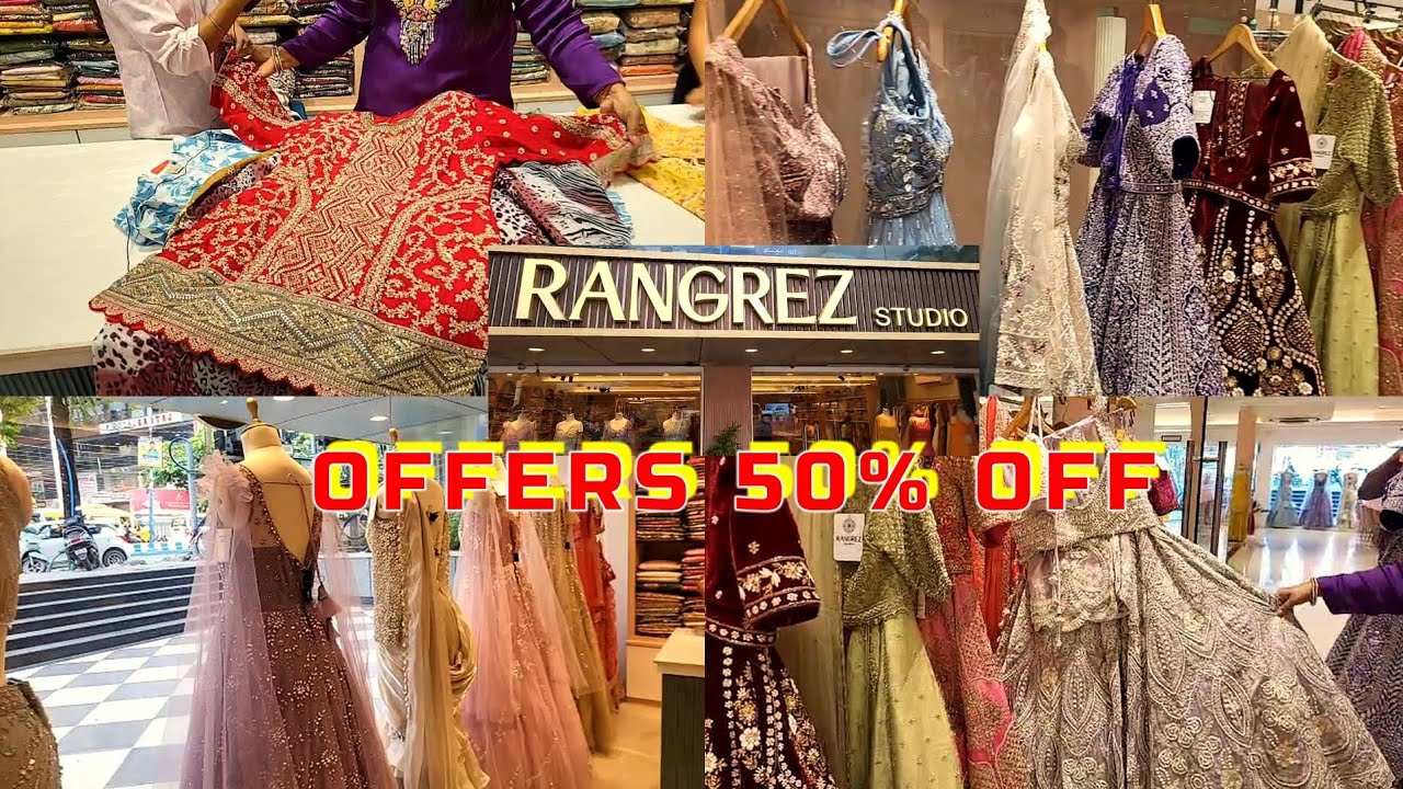 RANGREZ STUDIO | 👗 Bridal Lehenga | Party Wear Lehenga | Saree | Gown | Suit | Indo Wester 💥