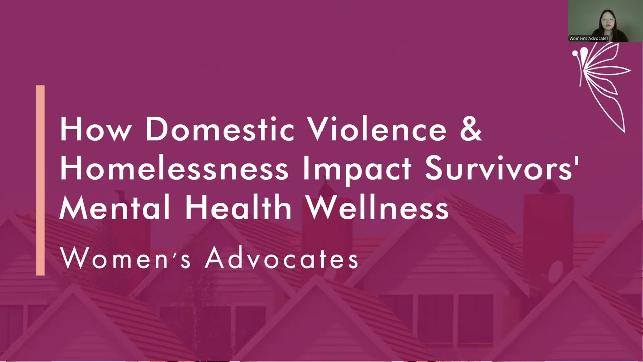 How Domestic Violence & Homelessness Impact Survivors' Mental Health Wellness