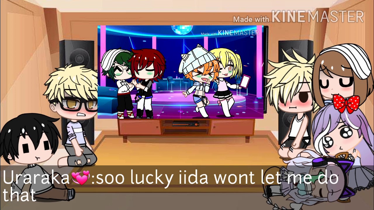 °Mha and Haikyuu REACT to Last Friday Night°Requested°