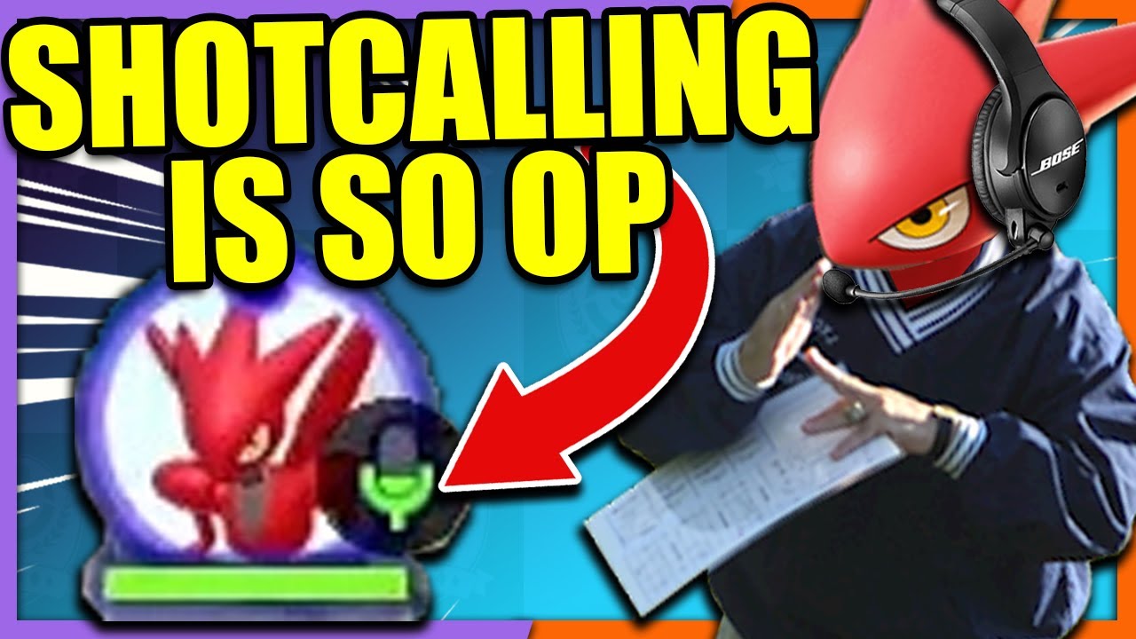 How my Scizor single handedly carried a game with Shotcalling | Pokemon Unite