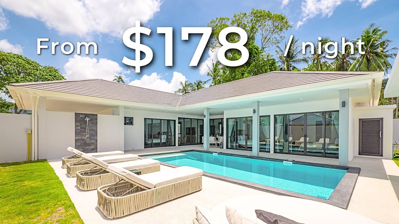 Villa for Rent in Koh Samui, 3 bedroom, Lamai / Thailand Real Estate