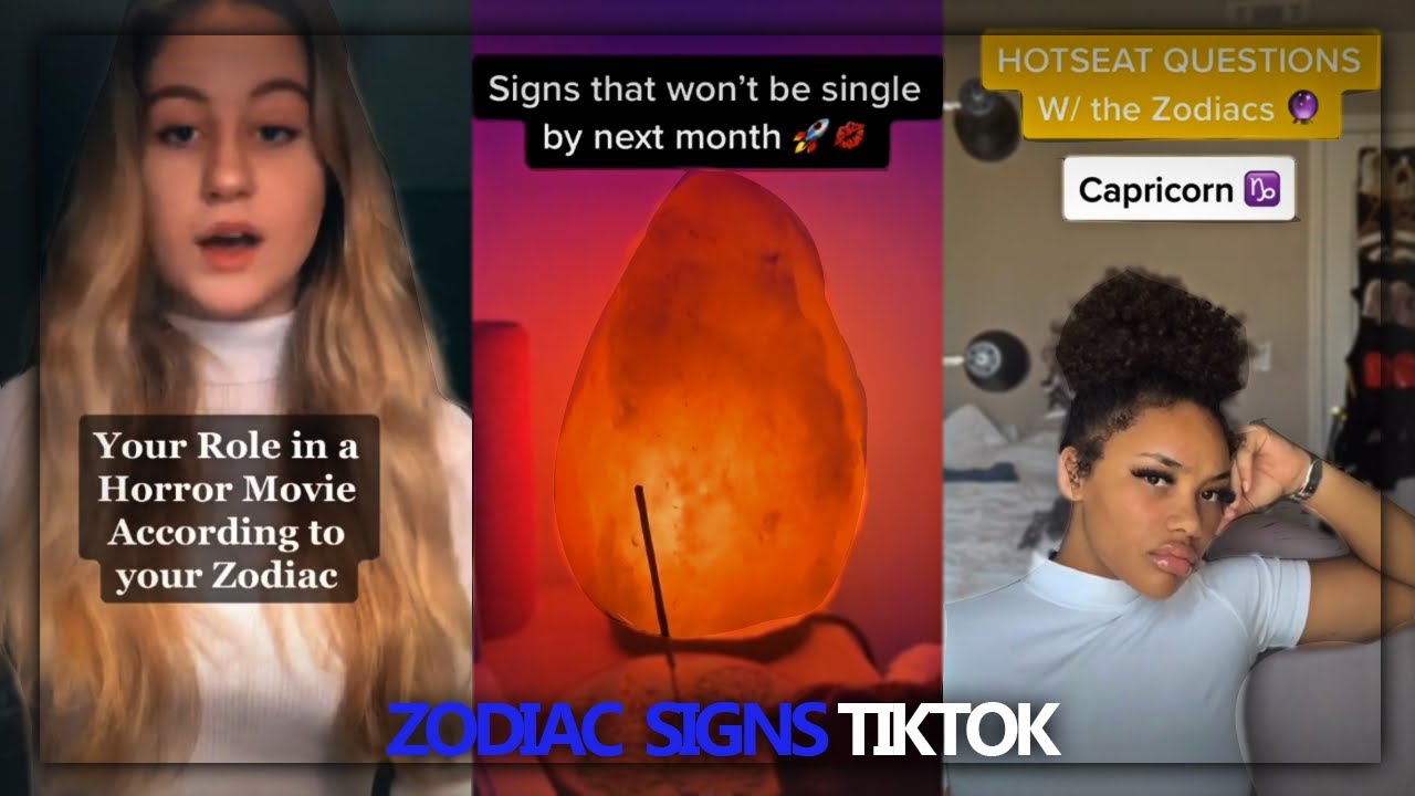 RELATABLE ZODIAC SIGNS TIKTOK!🌟