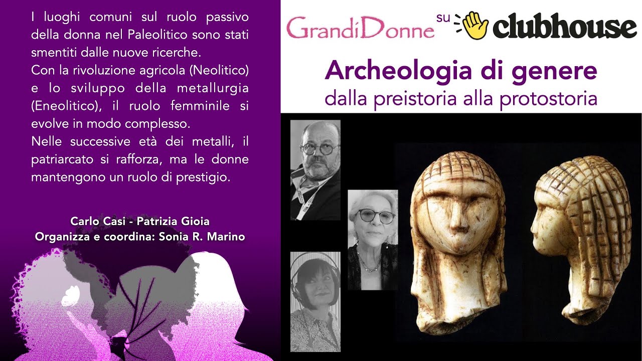 Archeologia di genere: dalla preistoria alla protostoria