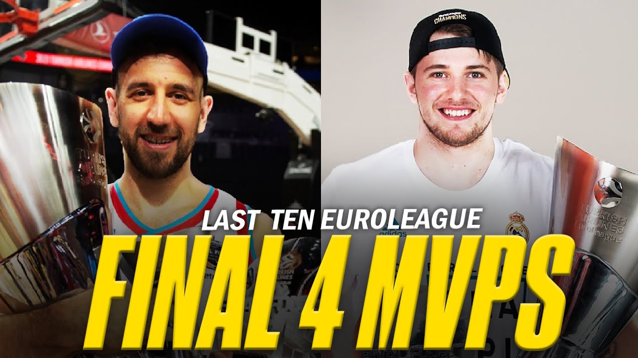 The Last 10 Euroleague Final Four MVPs ! Doncic, Micic, Clyburn and MORE!
