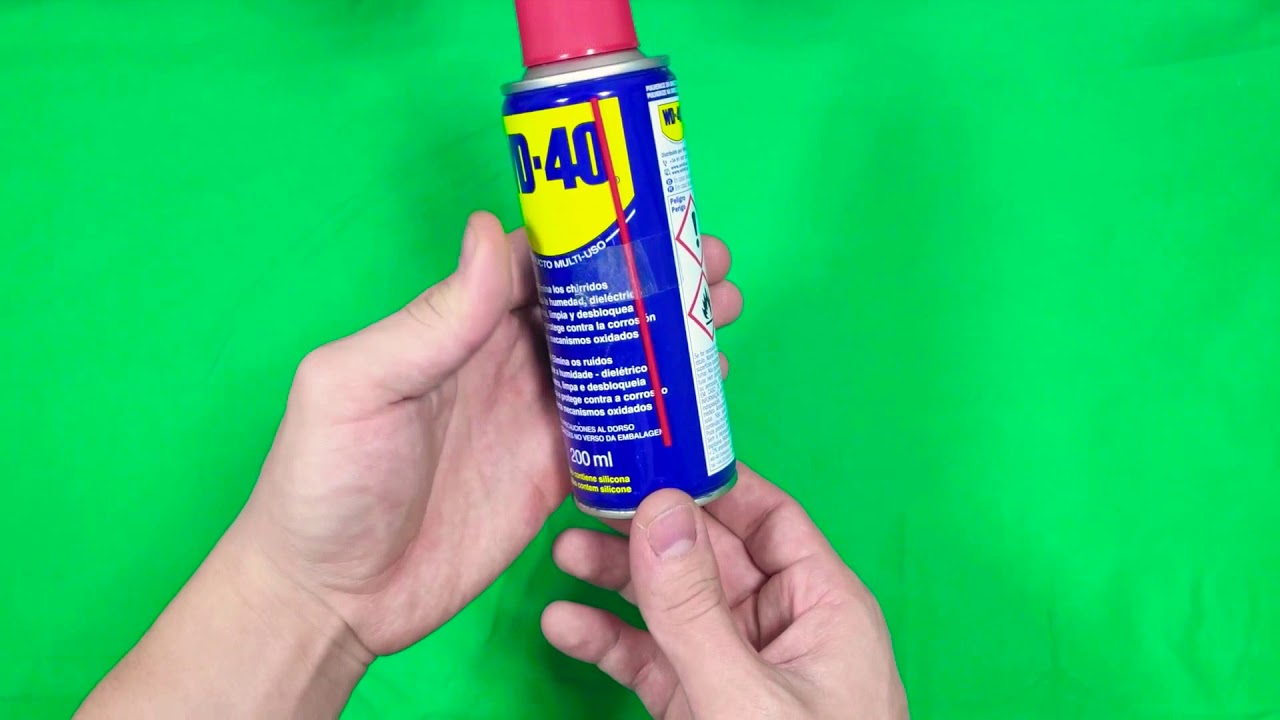 Caja fuerte, oculta para dinero WD-40 compartimento secreto