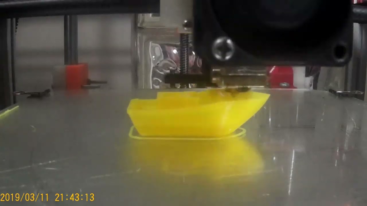 3D benchy Timelapse