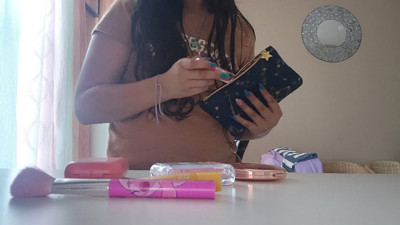 PACK MAKEUP WITH ME FOR MY VACATION! @x5minnie5x 