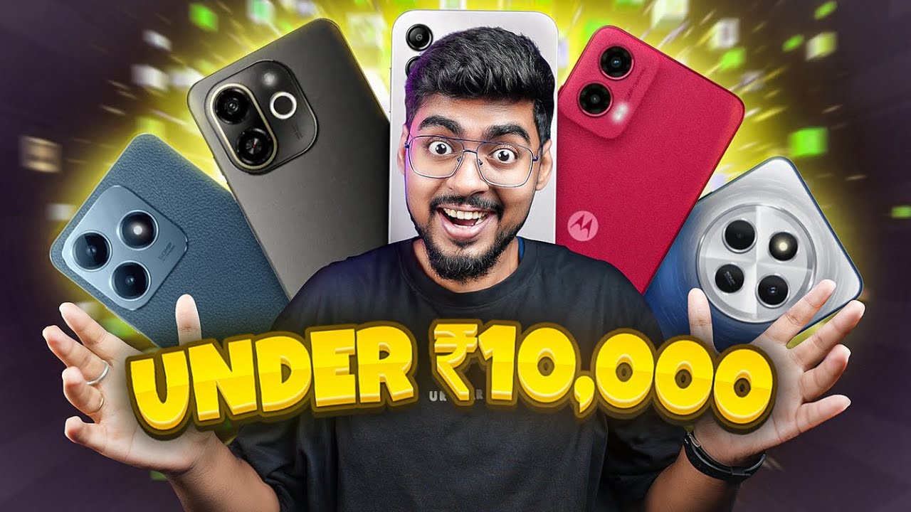 Top 5 Gaming Smartphones Under ₹10,000 🤯