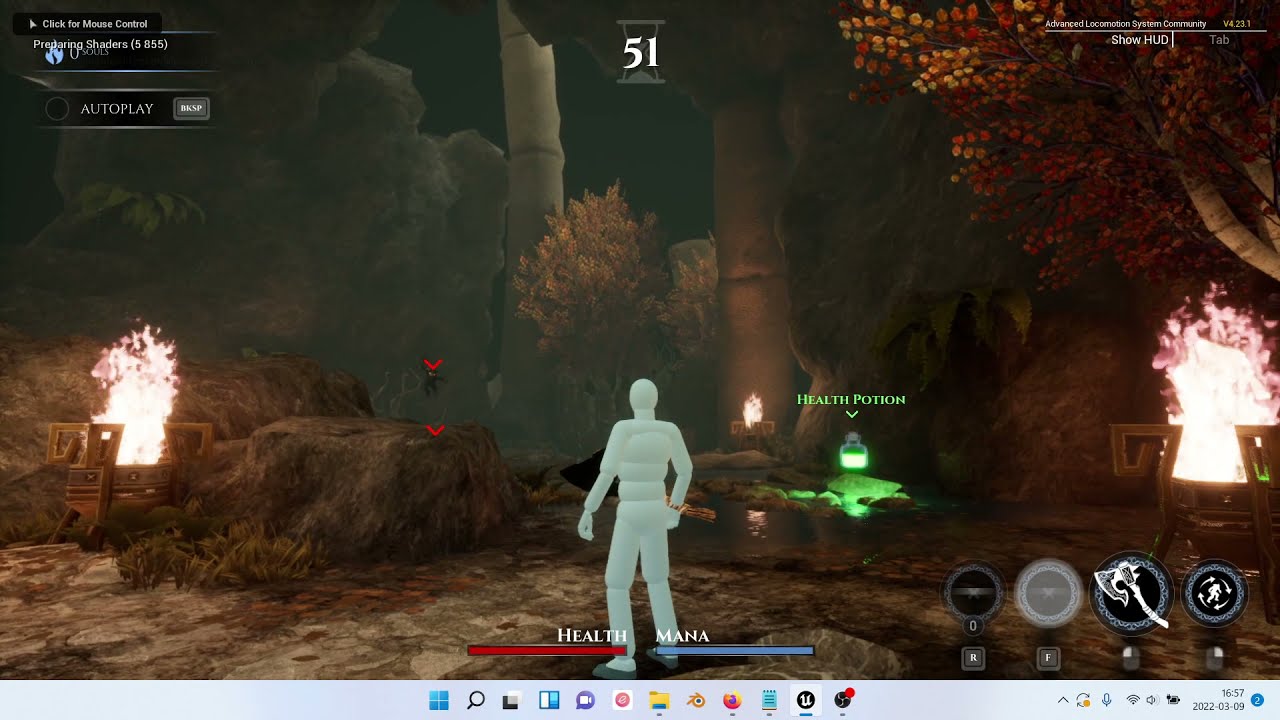 ActionRPG + ALSV4 Community (C++) in UE5-pre2 Mini-Tutorial