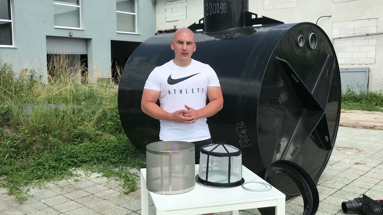 Filtrační koš na dešťovou vodu Český Standard