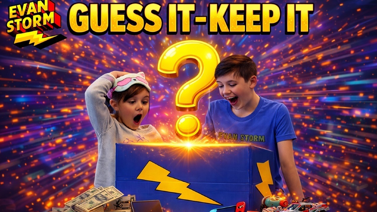 If You Guess It You Keep  It!: Brother Sister Teamwork Challenge
