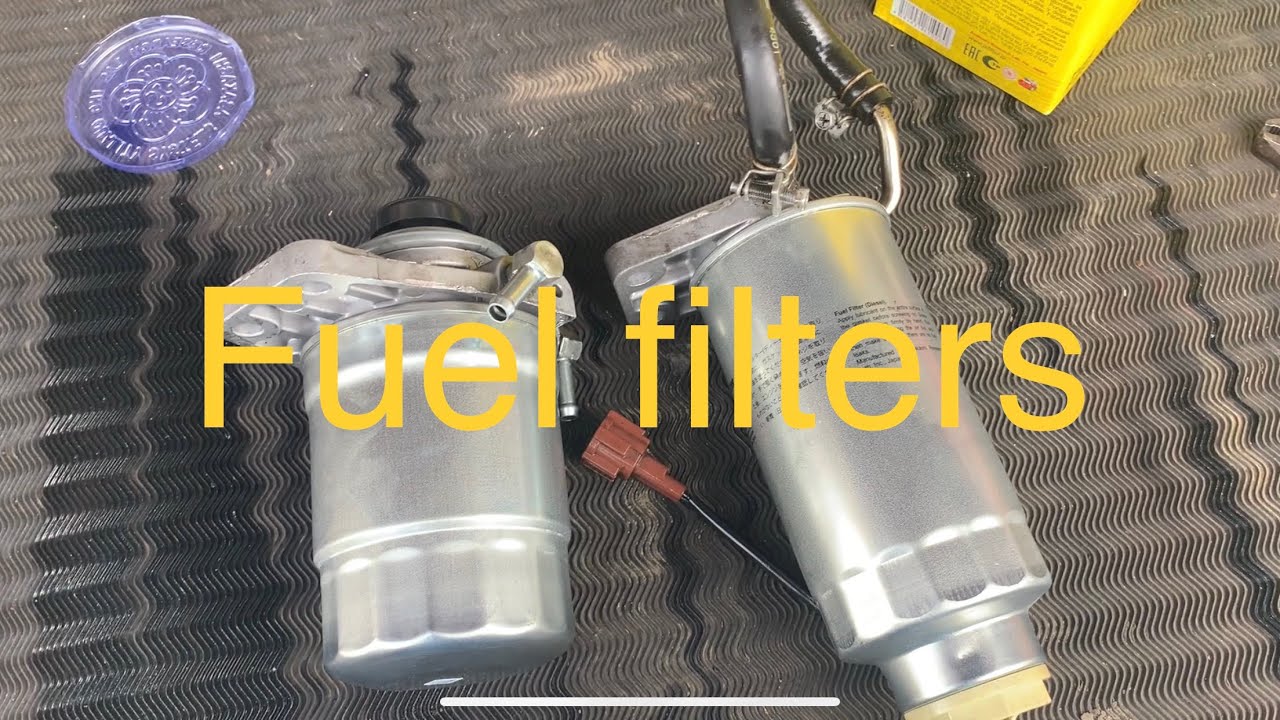 How to replace Nissan urvan fuel filter