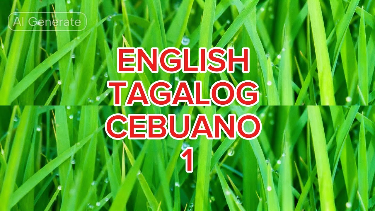 English Tagalog Cebuano 1