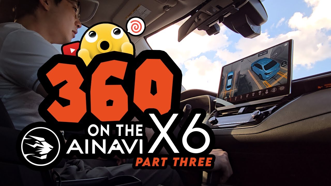 360 View Camera Panorama Guide Part 3: Inside my Toyota Corolla Android Unit AINAVI X6 13