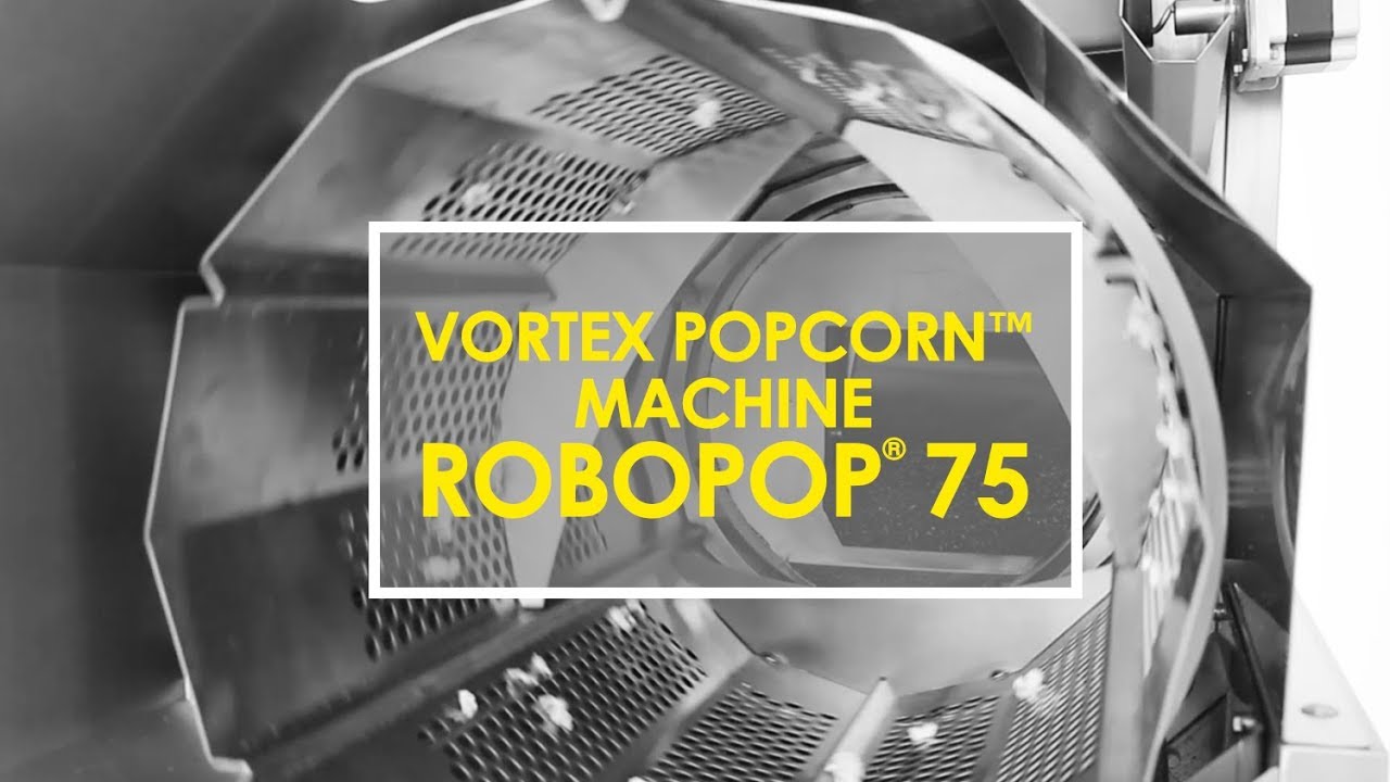 Vortex Popcorn™ machine Robopop® 75 ! NEW!