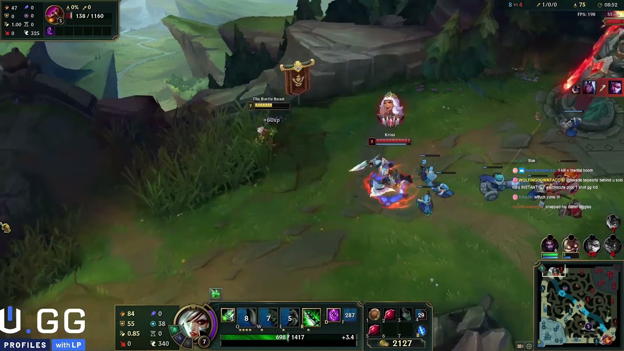 Olaf vs. Riven
