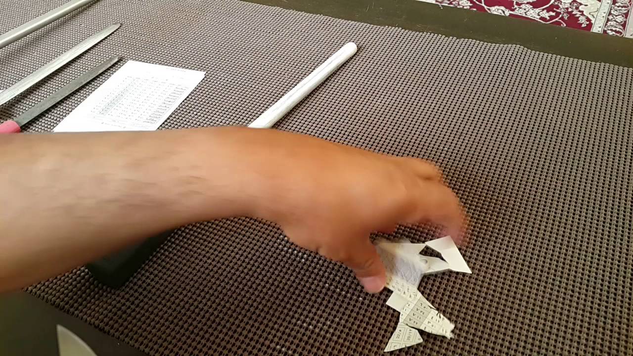أنواع المسنات الطويلة وسن السكين عليها