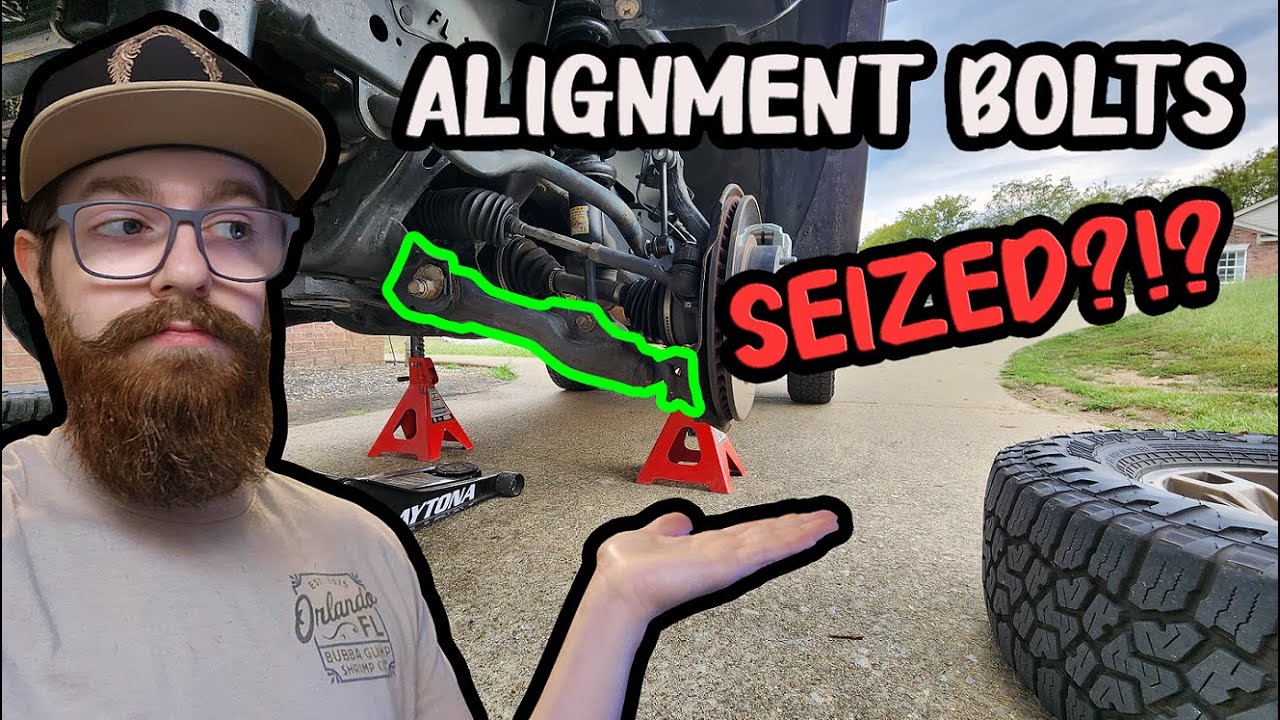 4th Gen 4Runner Lower Control Arms & Alignment Bolts Replacement