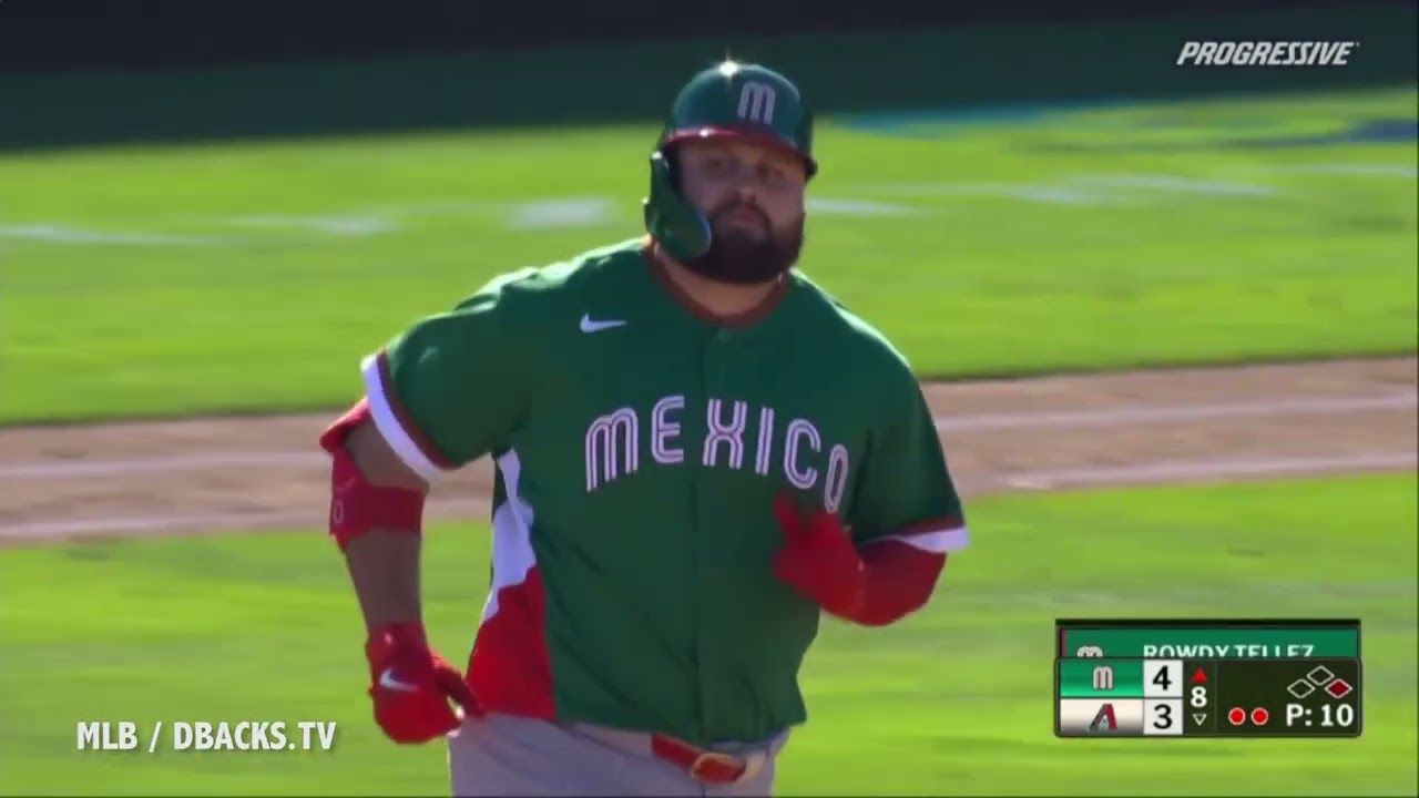 Rowdy Tellez, MEXICO VS DBACKS 03 MARZO 2026