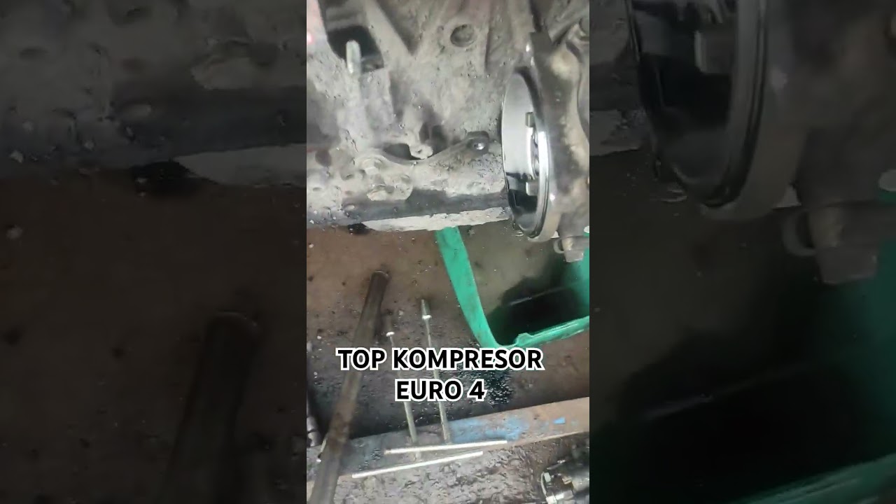 Top pemasangan kompresor hino 500 euro4 #komoresoreuro4 #euro4 #shortvideo