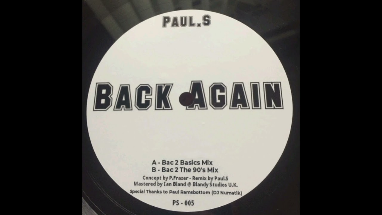 Paul.S | Back Again ( Synth Remix)