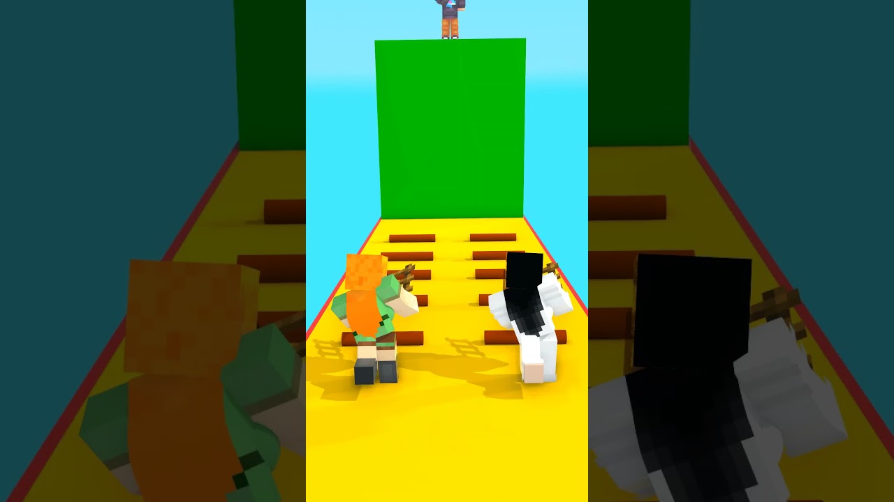 Ladder Master Runner: Sadako vs Alex - Maincraft Shorts