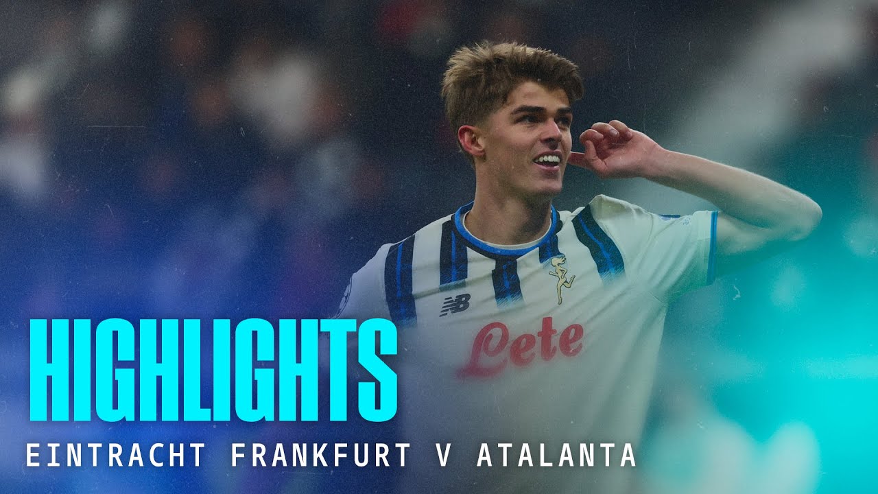 A night to remember in Frankfurt 🤩 | Highlights Eintracht-Atalanta 0-3 | UCL MD5 League Phase