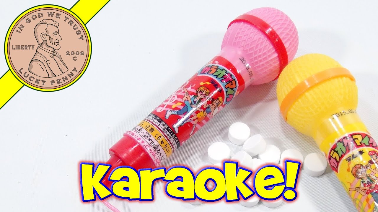 Coris Karaoke Microphone Ramune Soda Japanese Candy