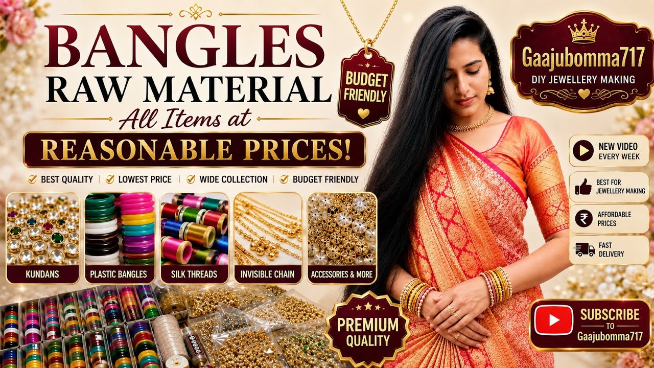 No COD❌ budget friendly silk Thread jewelry Raw Material for beginners 😍🫰 @Gaajubomma717 