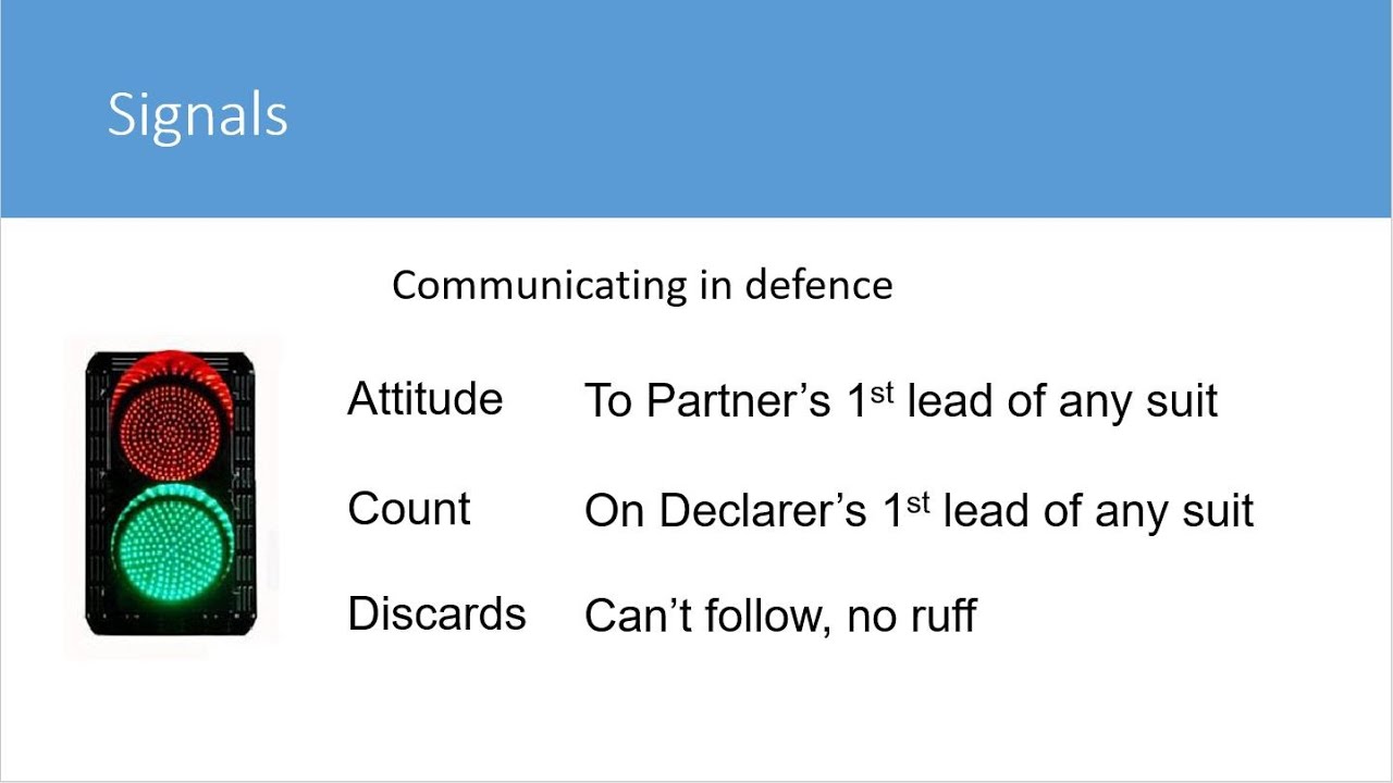 Signals and Discards