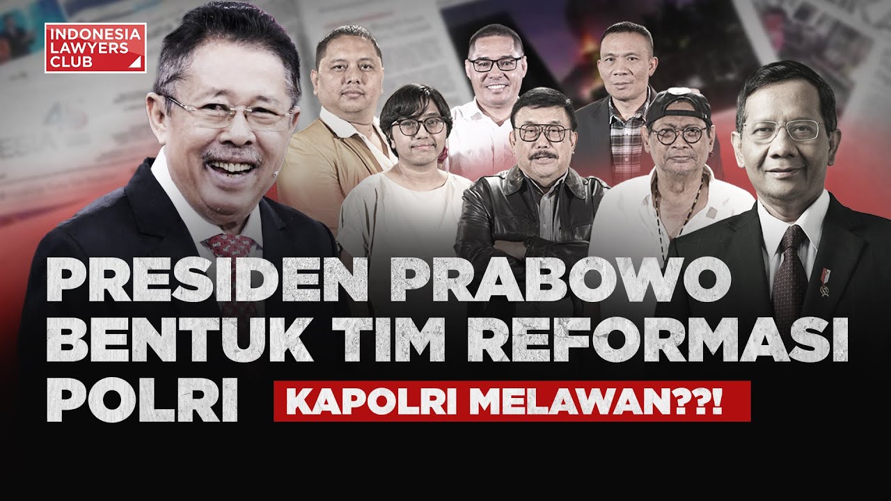 PRESIDEN PRABOWO BENTUK TIM REFORMASI POLRI // KAPOLRI MELAWAN??!