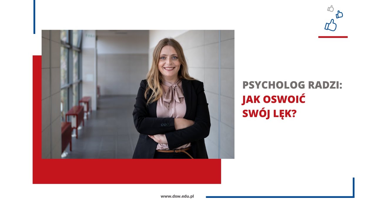 Jak oswoić lęk? dr Beata Rajba, psycholog | webinar DSW