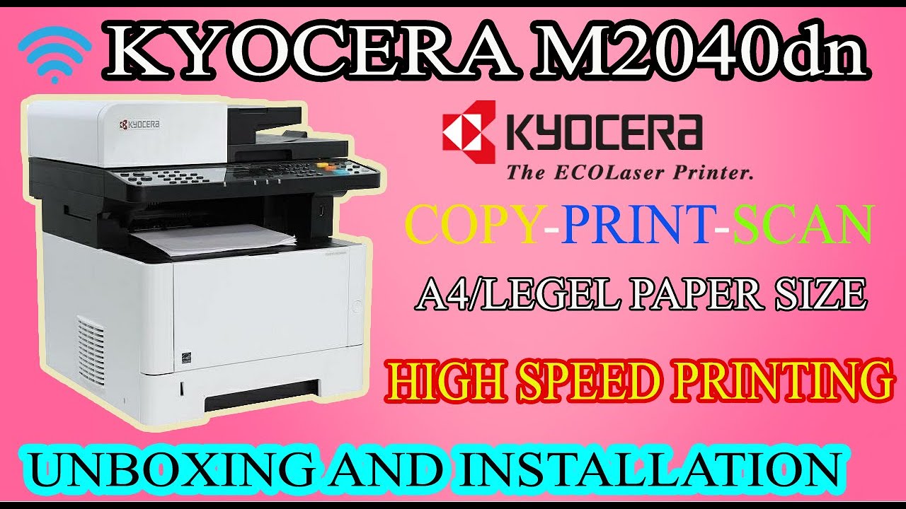 KYOCERA 2040DN UNBOXING AND INSTALLATIONS|COPIER TECH|தமிழ்