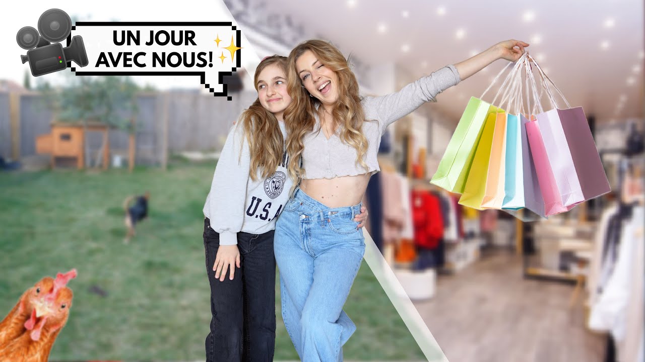 UNE JOURNÉE AVEC MOI ! (enfin avec nous 😄)