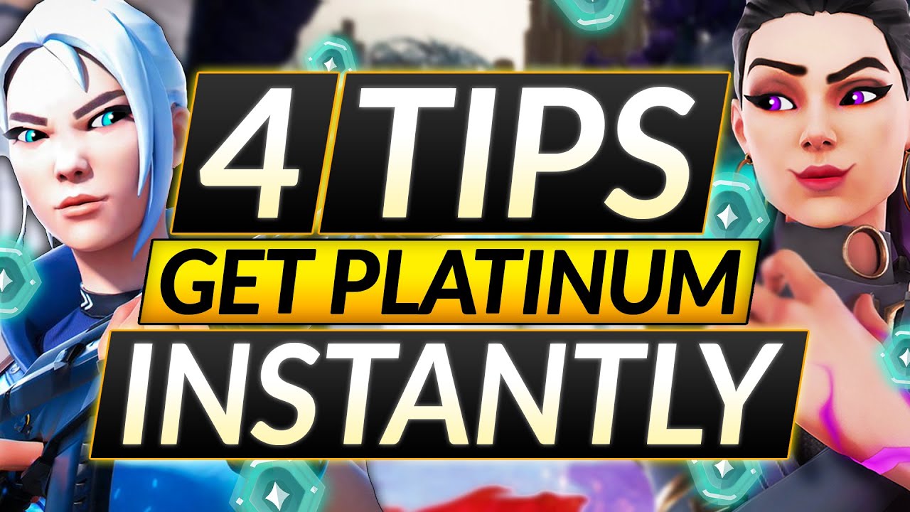 RANK UP FAST to Platinum+ with these 4 SIMPLE STEPS: Make Valorant EASY - Advanced Guide