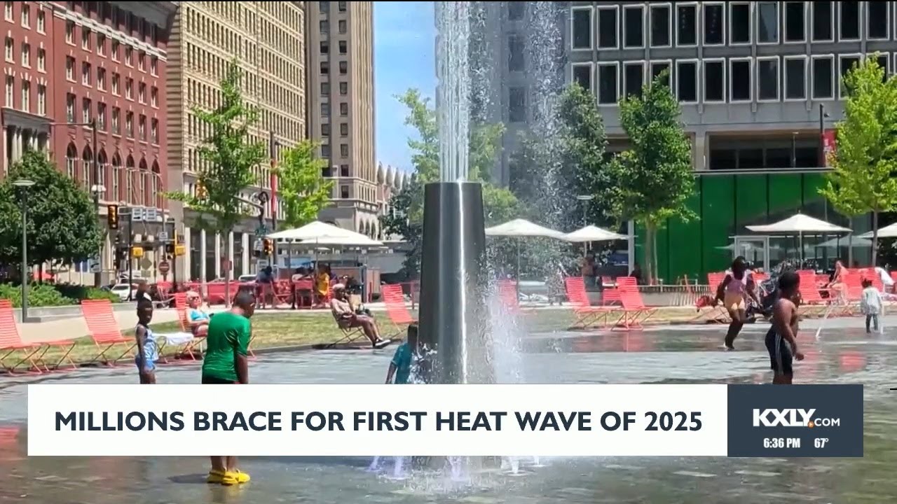 Millions brace for first heat wave of 2025