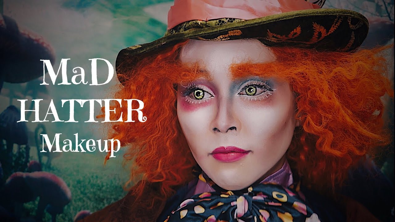 マッドハッターメイク！Alice in Wonderland Mad hatter makeup